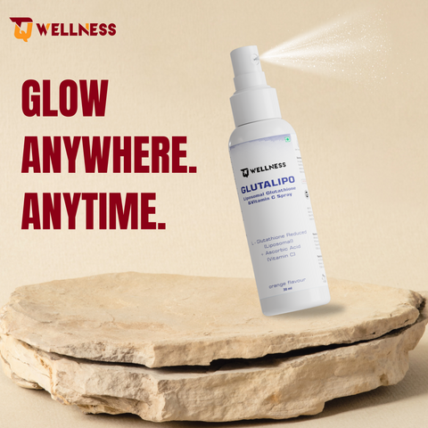 TQ Wellness GlutaLipo (Liposomal Glutathione + Vitamin C Spray)